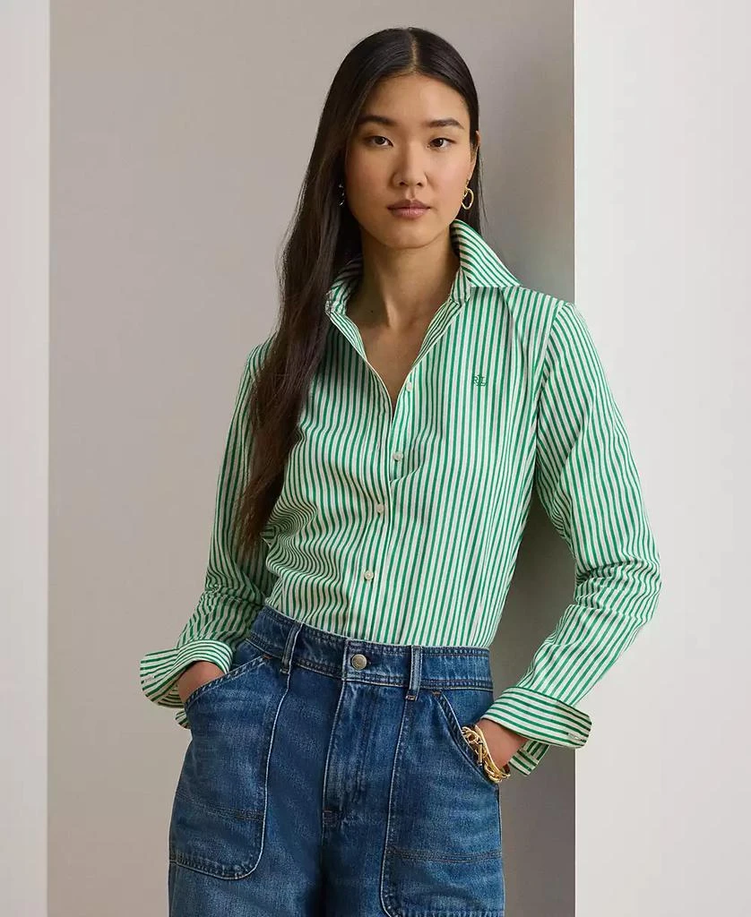 Ralph Lauren Women's Striped Long-Sleeve Shirt 1