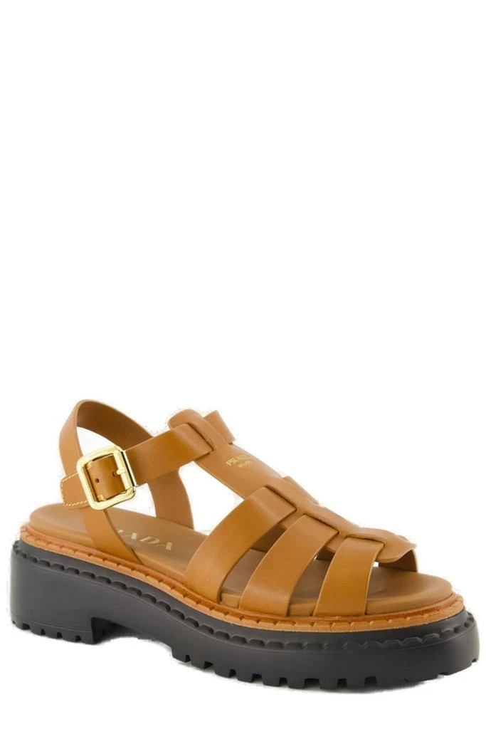 Prada Prada Buckle-Fastened Monolith Sandals 2