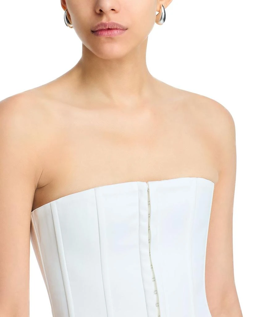 Danielle Guizio Satin Corset Top 5