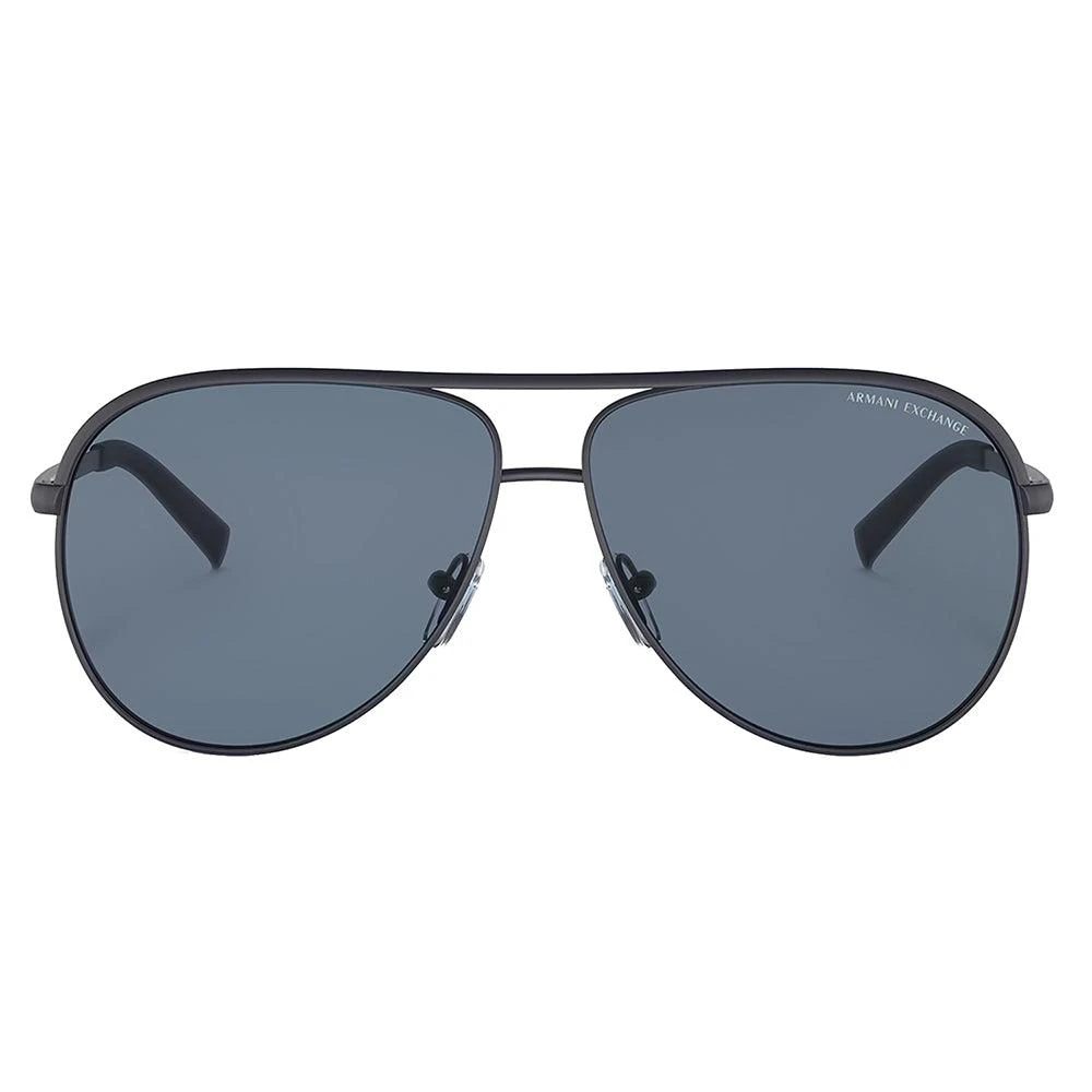 Armani Exchange AX 2002 60992V 61mm Unisex Pilot Sunglasses 2