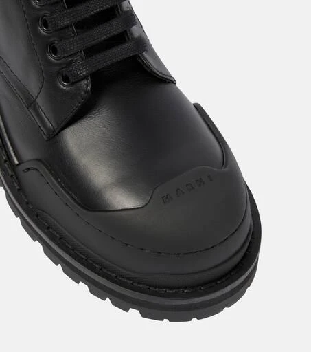 Marni Dada leather combat boots 6