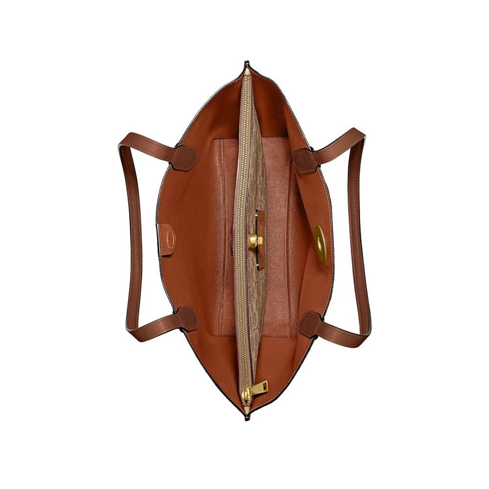Coach Polished Pebble Leather Willow Tote with Interior Zip Pocket 4