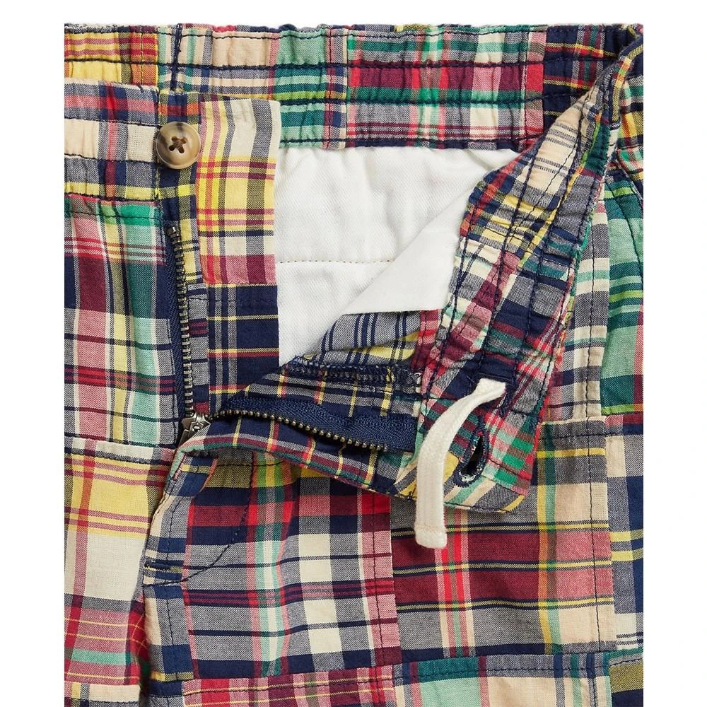 Ralph Lauren Big Boys Prepster Patchwork Madras Shorts 3