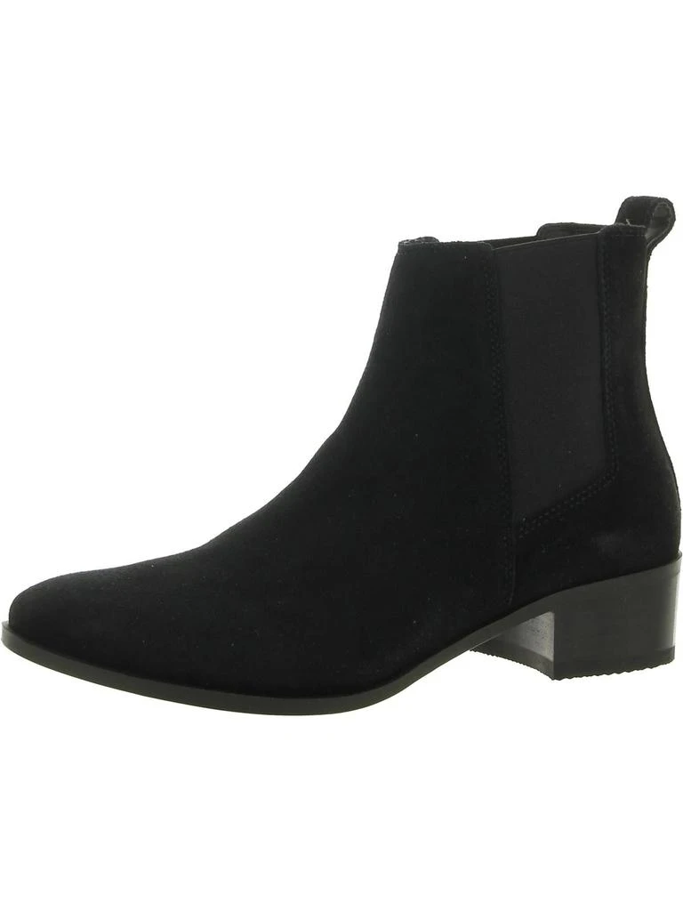 Steve Madden Dover Womens Solid Stacked Ankle Boots 1