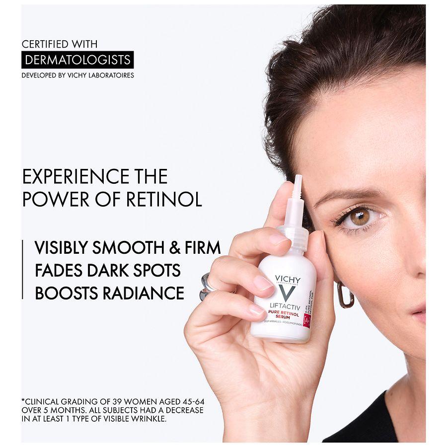Vichy LiftActiv Pure Retinol Deep Wrinkle Serum, Anti-Aging Face Serum