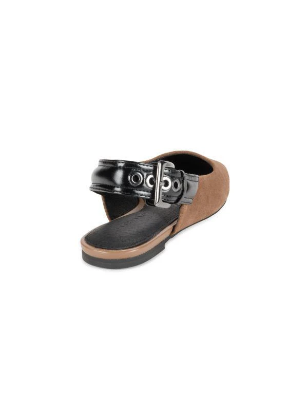 Sanctuary Suede Slingback Ballet Flats 3