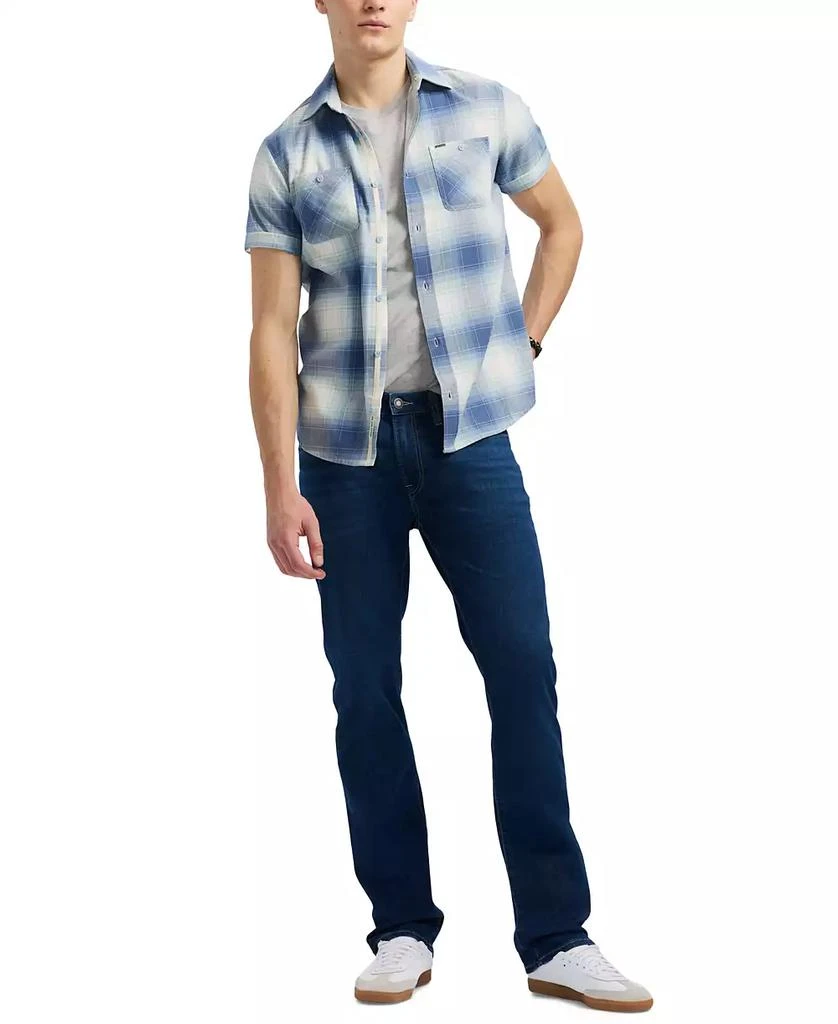 BUFFALO David Bitton Men's Sagrino Short Sleeve Plaid Button-Front Shirt 2