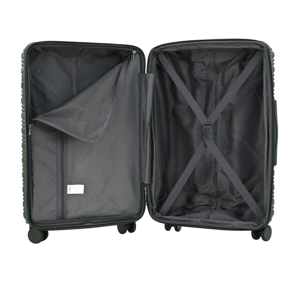 IZOD IZOD Scarlett Polypropylene Hard shell Expandable Lightweight 360 Dual Spinning Wheels Combo Lock 28", 24", 20" 3 Piece Luggage Set 1