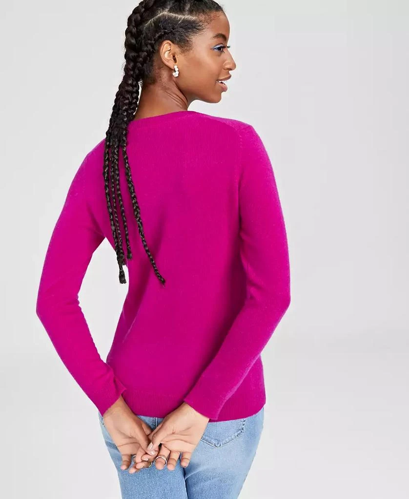 Charter Club Petite 100% Cashmere V-Neck Sweater, Created for Macy's 2