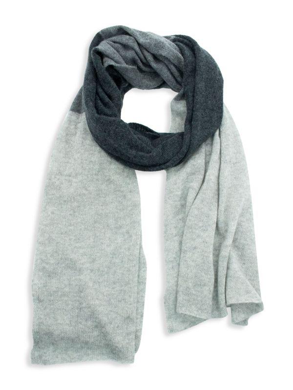 Portolano Colorblock Cashmere Scarf