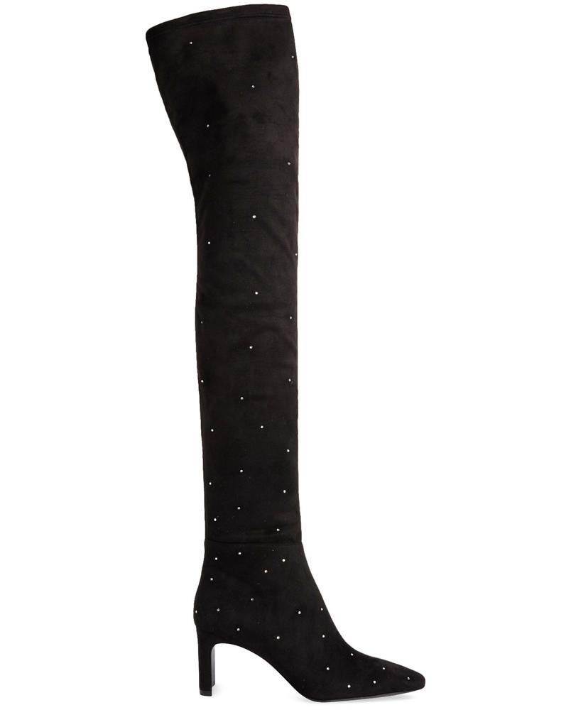 CLAUDIE PIERLOT Over-the-knee boots rhinestones