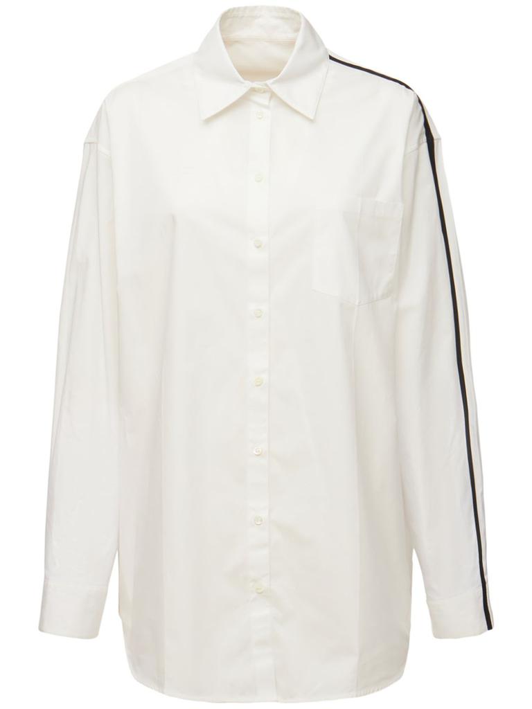 PETER DO Cotton Blend Poplin Classic Shirt