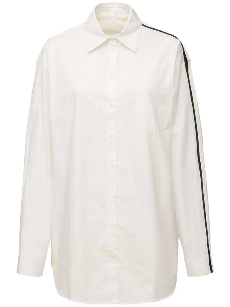 PETER DO Cotton Blend Poplin Classic Shirt 1