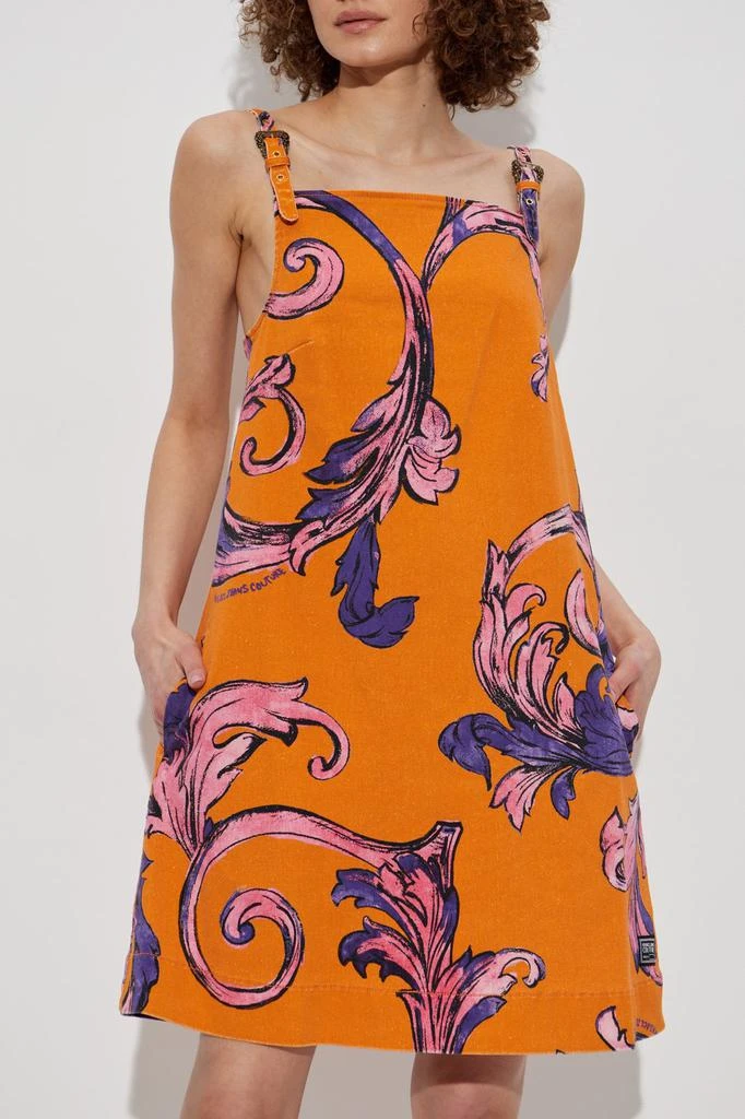 Versace Versace Jeans Couture Baroque Print Dress 3