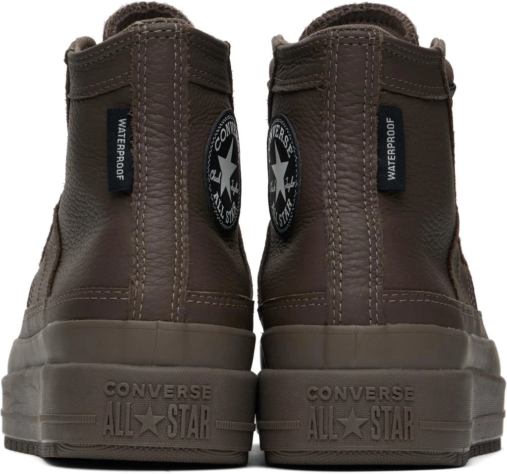 Converse Brown Chuck Taylor All Star Equip Waterproof High Top Sneakers 2