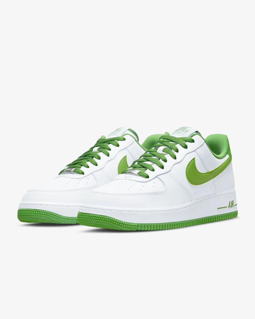 NIKE Air Force 1 '07 DH7561-105 Sneaker Men's White Chlorophyll Casual Shoes