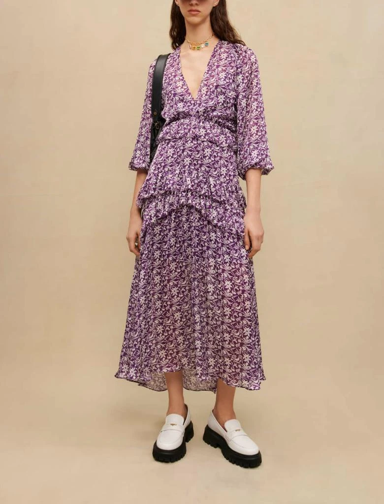 Maje Maje Woman's polyester Secondary fabric: Floral print maxi dress for  Spring/Summer - Dresses & Skirts - Free Shipping - BeyondStyle