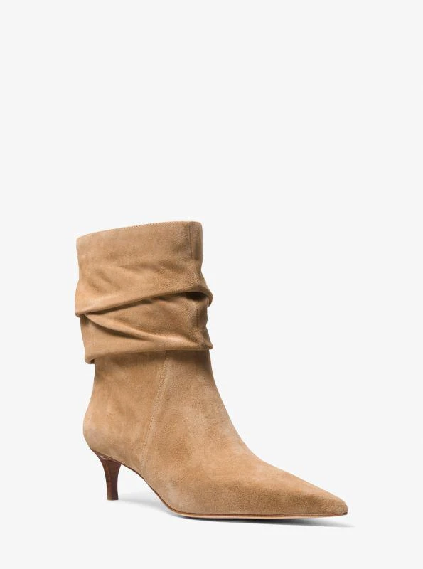 Michael Kors Dawn Suede Ankle Boot 1