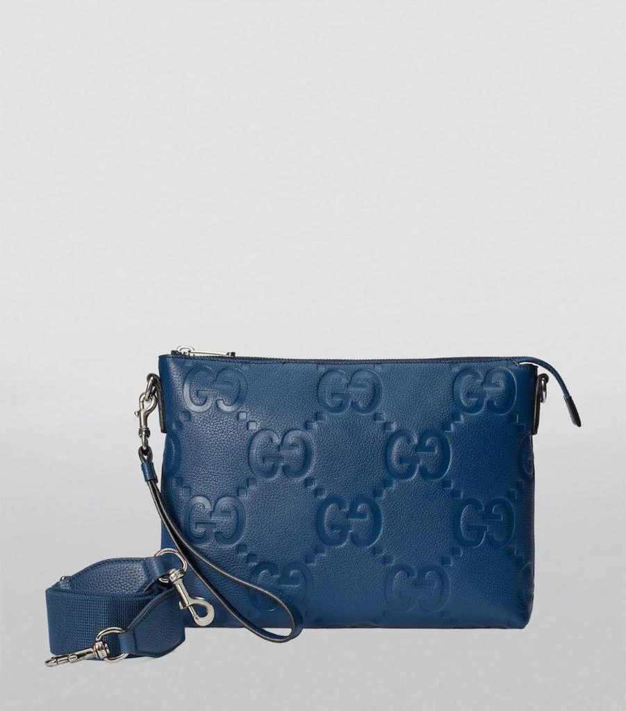 Gucci Leather Jumbo GG Messenger Bag 5
