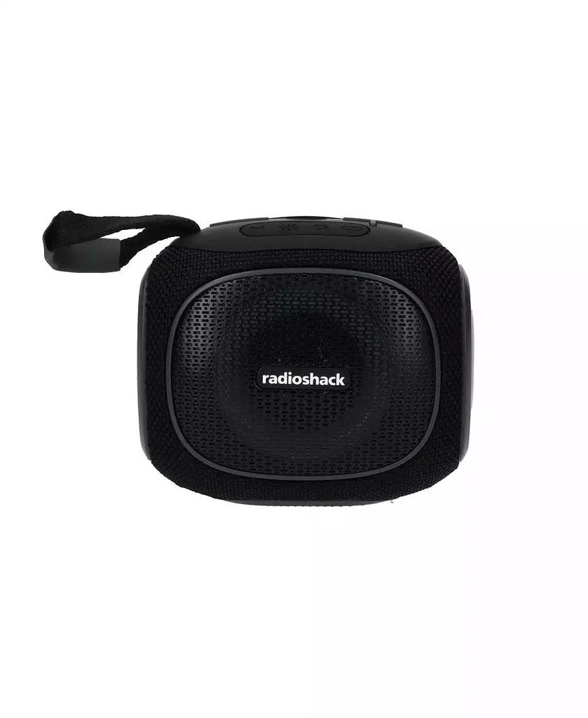 RadioShack 10W Mini Bluetooth Portable Speaker IPX5 Splashproof With FM Radio Black and Green 2