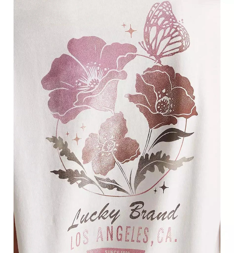Lucky Brand Women's Graphic-Print Cotton Crewneck T-Shirt 3