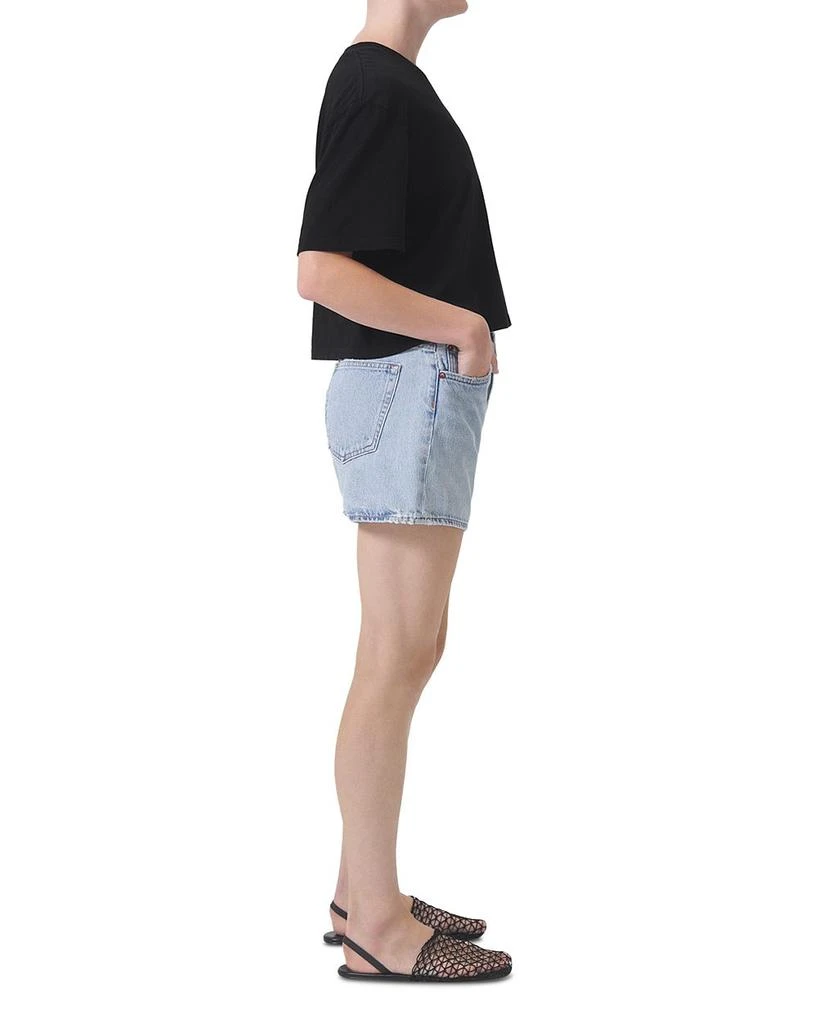 AGOLDE Parker Denim Shorts in Feud 4
