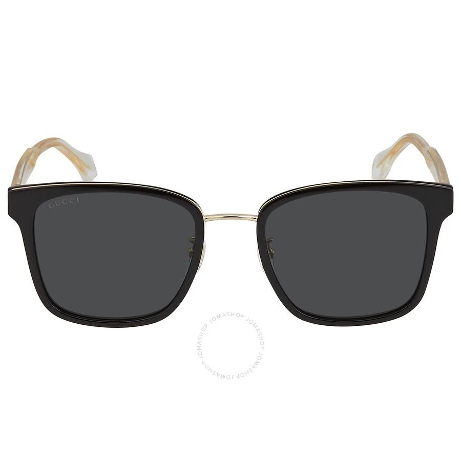 Gucci Gucci Grey Square Men's Sunglasses GG0563SKN 001 55 1