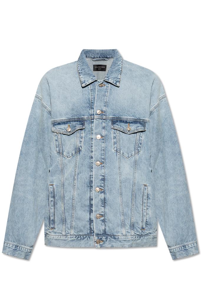 Balenciaga Denim jacket with vintage effect