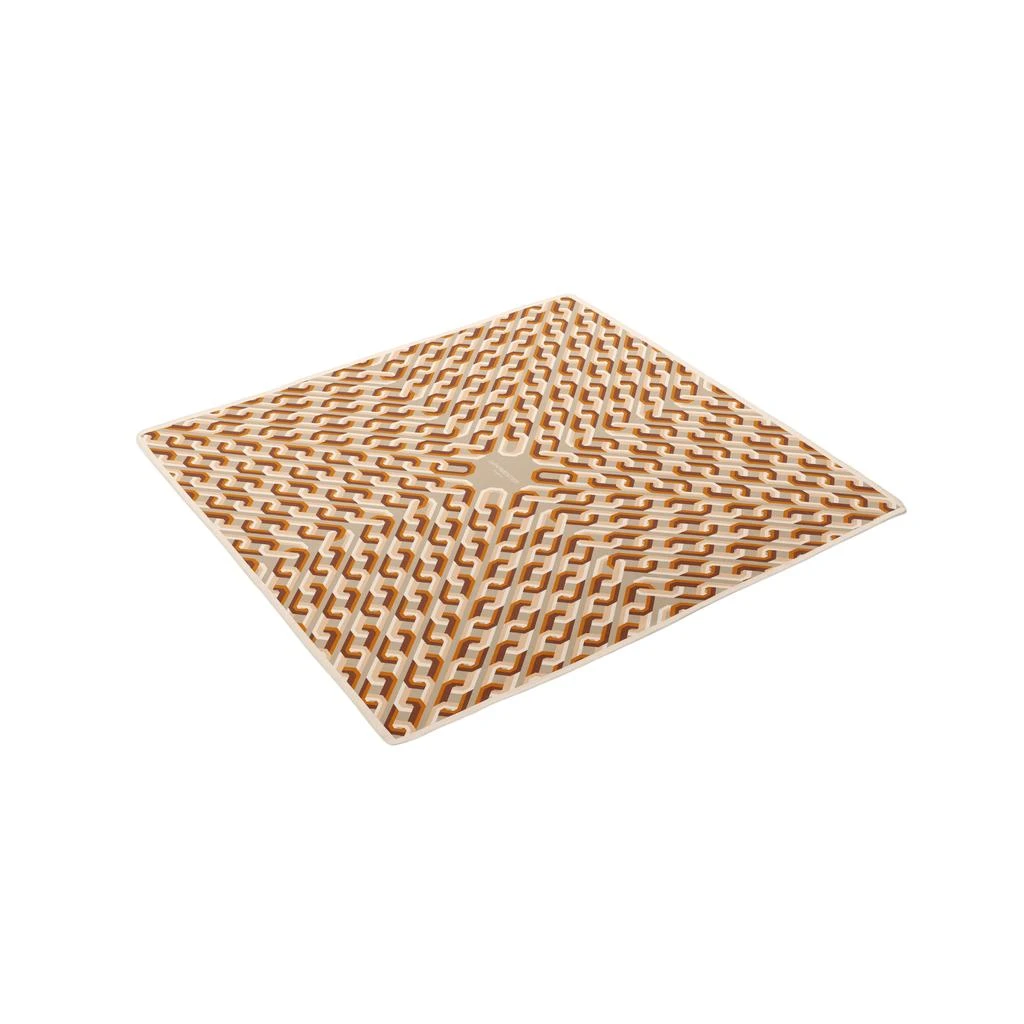 LePARMENTIER Paris Chain Motif Silk Square Scarf 2