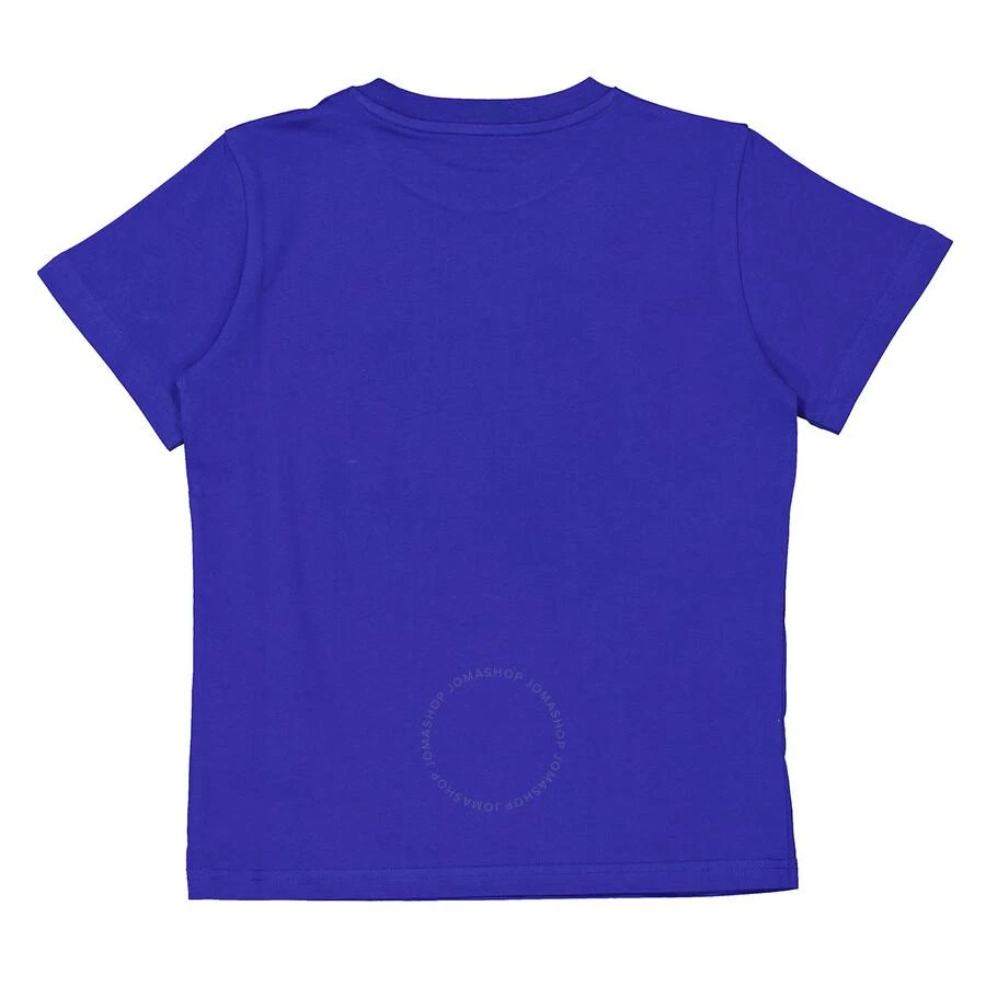 Moncler Kids Logo Print Cotton T-Shirt 3