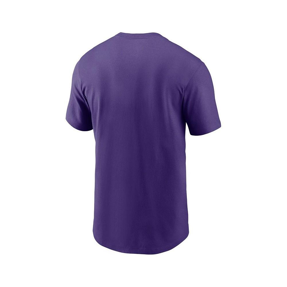 Nike Men's Purple LSU Tigers Softball T-Shirt