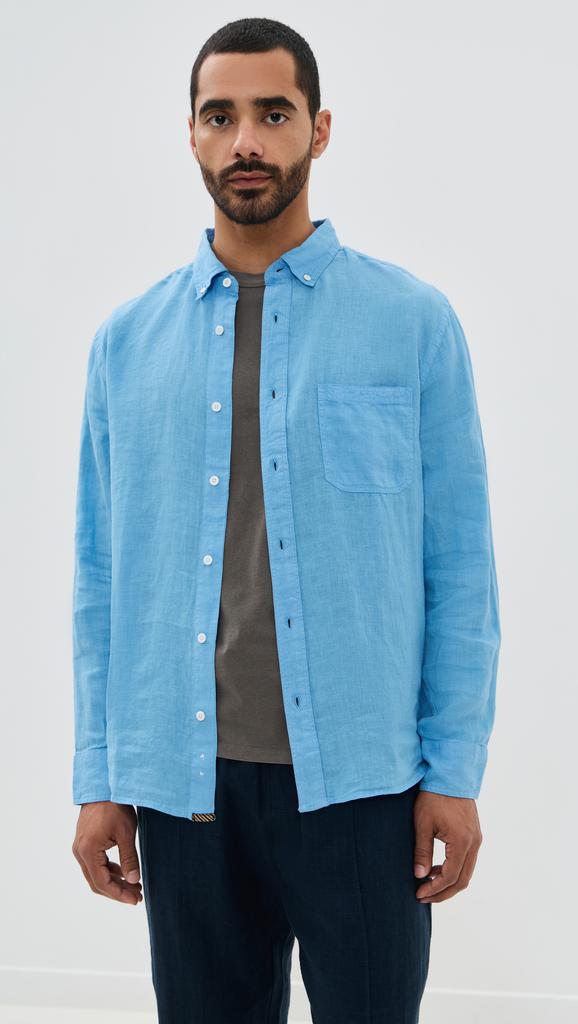 Billy Reid Tuscumbia Linen Shirt