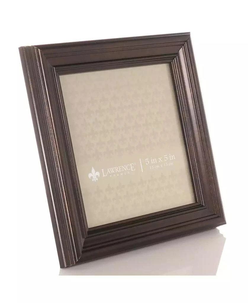 Lawrence Frames Sutter Burnished Picture Frame, 5" x 5" 2