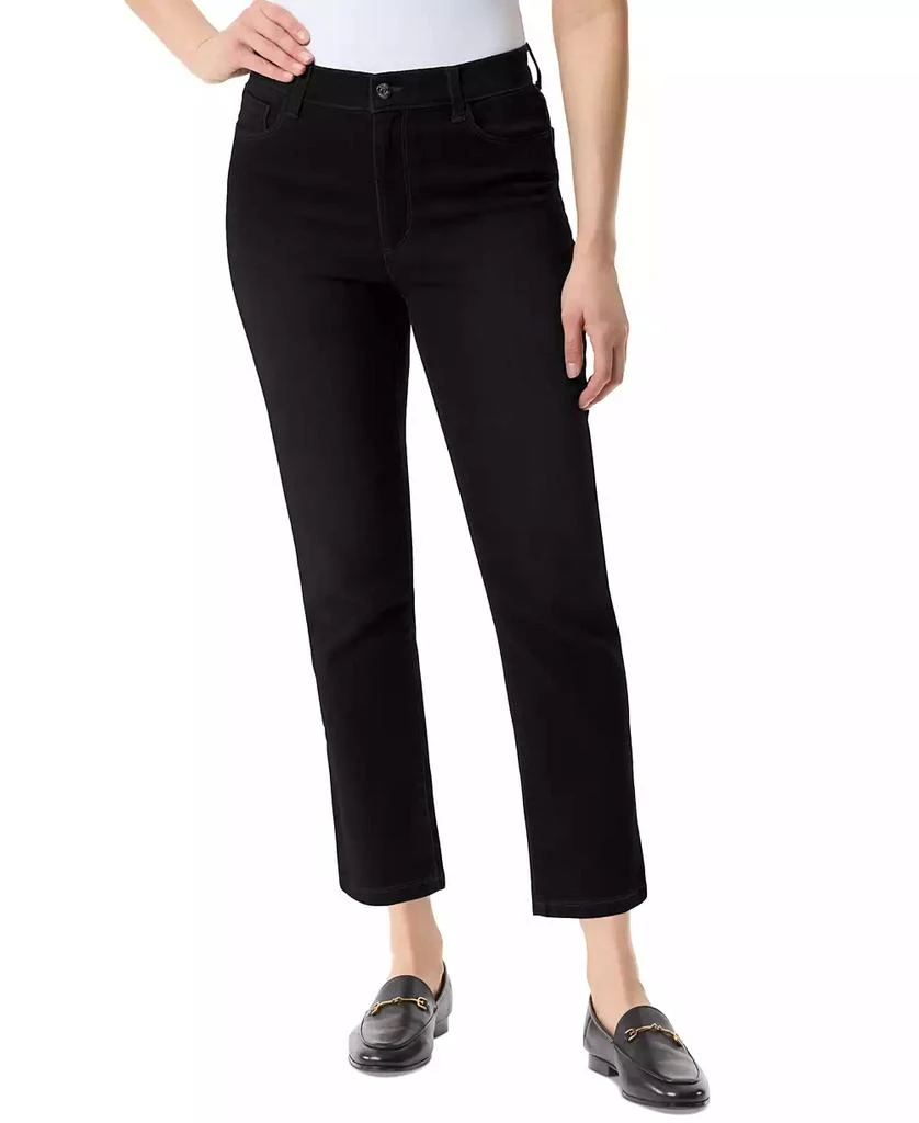 Gloria Vanderbilt Women's Knitology Cali Straight-Leg Ankle Jeans 1