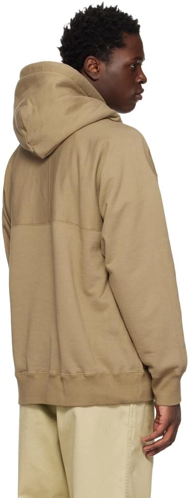 Nanamica Taupe Drawstring Hoodie 3