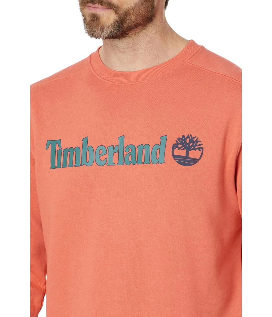 Timberland Linear Logo Crew Neck Sweatshirt 3