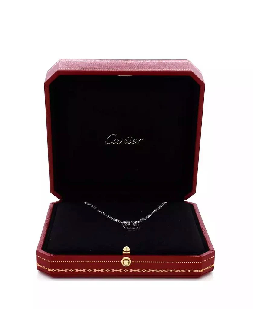 Cartier 2 Diamonds Love Pendant Necklace 2