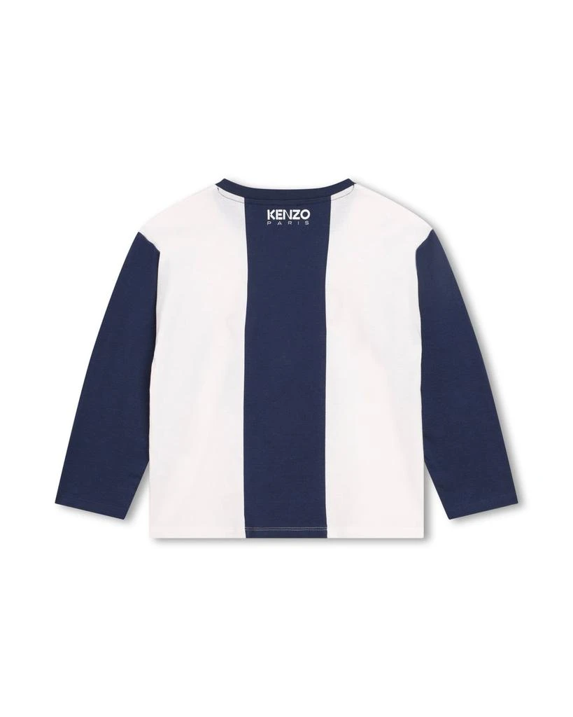 预计3周后发货 Kenzo T-Shirt Manches Longues Koniro - Enfant Garçon - Kenzo Kids 2