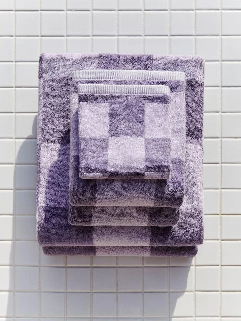 HAY Check Organic Cotton Hand Towel 1