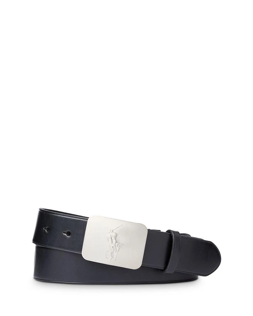 Ralph Lauren Pony Plaque Leather Belt 1
