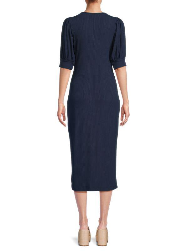 Joie Valletta Button Front Sheath Dress