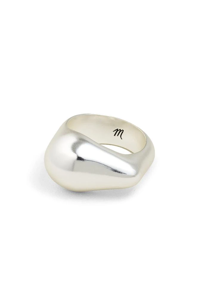 Madewell Droplet Signet Band Ring 1