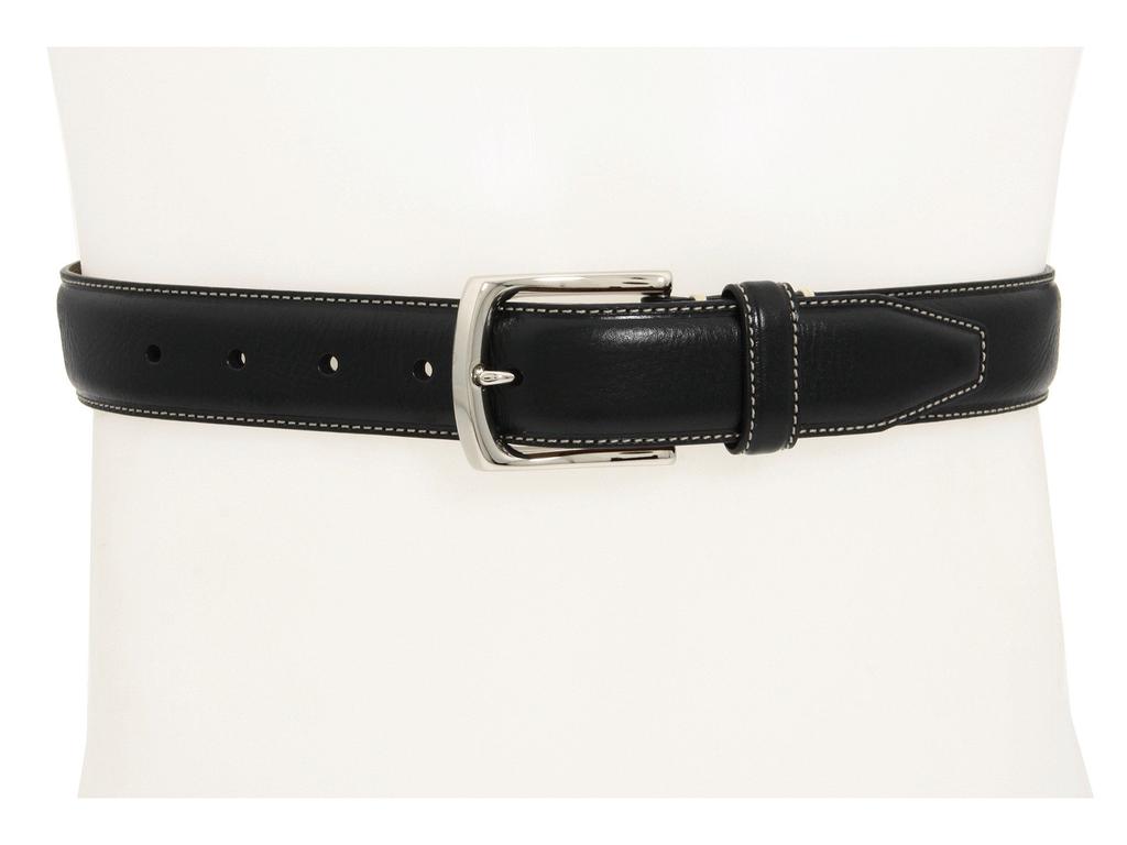 Johnston & Murphy Topstitched Belt