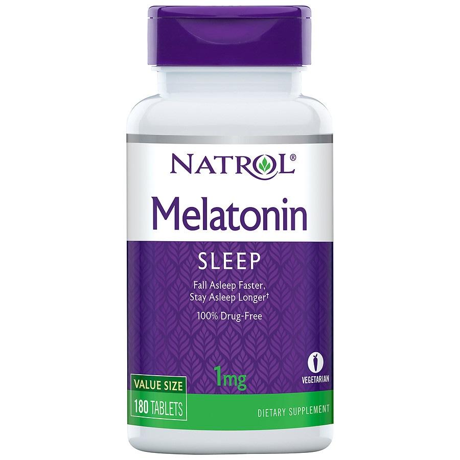 Natrol Melatonin 1mg, Sleep Support, Tablets