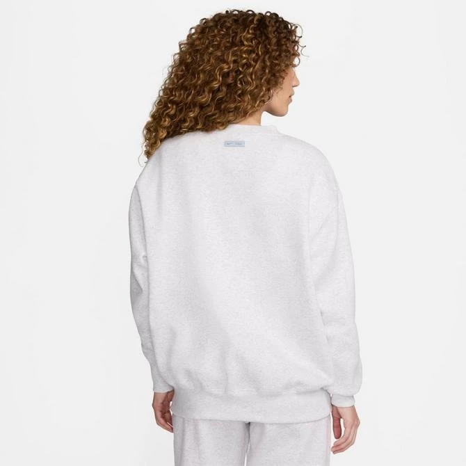 NIKE Women's Nike Sportswear Phoenix Fleece Oversized Logo Crewneck Sweatshirt 3