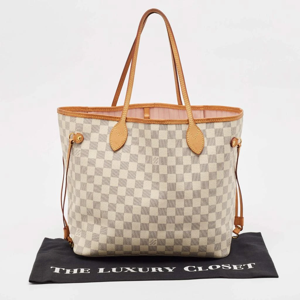 Louis Vuitton Louis Vuitton Damier Azur Canvas Neverfull MM Bag 12