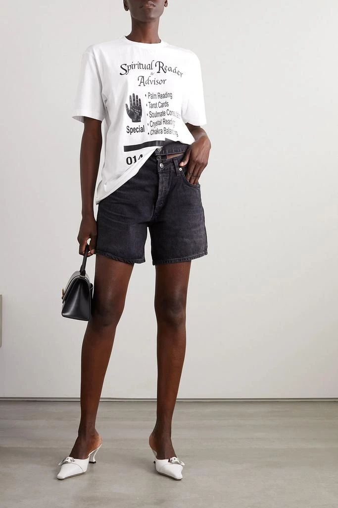 GAUCHERE Printed cotton-jersey T-shirt 2