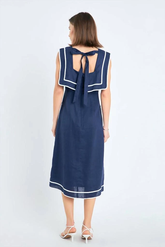 English Factory English Factory - Square Neckline Midi Dress 2