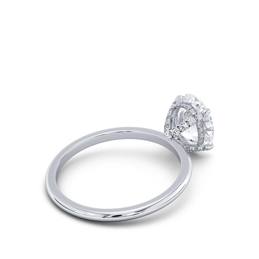 SSELECTS 1.50 Carat F Color Vs2 Certified Engagement Ring