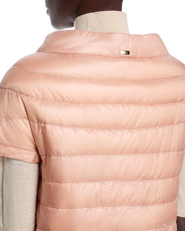 Herno Iconico Greta Cap Sleeve Puffer Coat 6